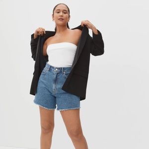 Everlane A Line Denim Shorts